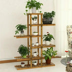 Haven Ridge 6-Tier Solid Pine Wood Plant Stand