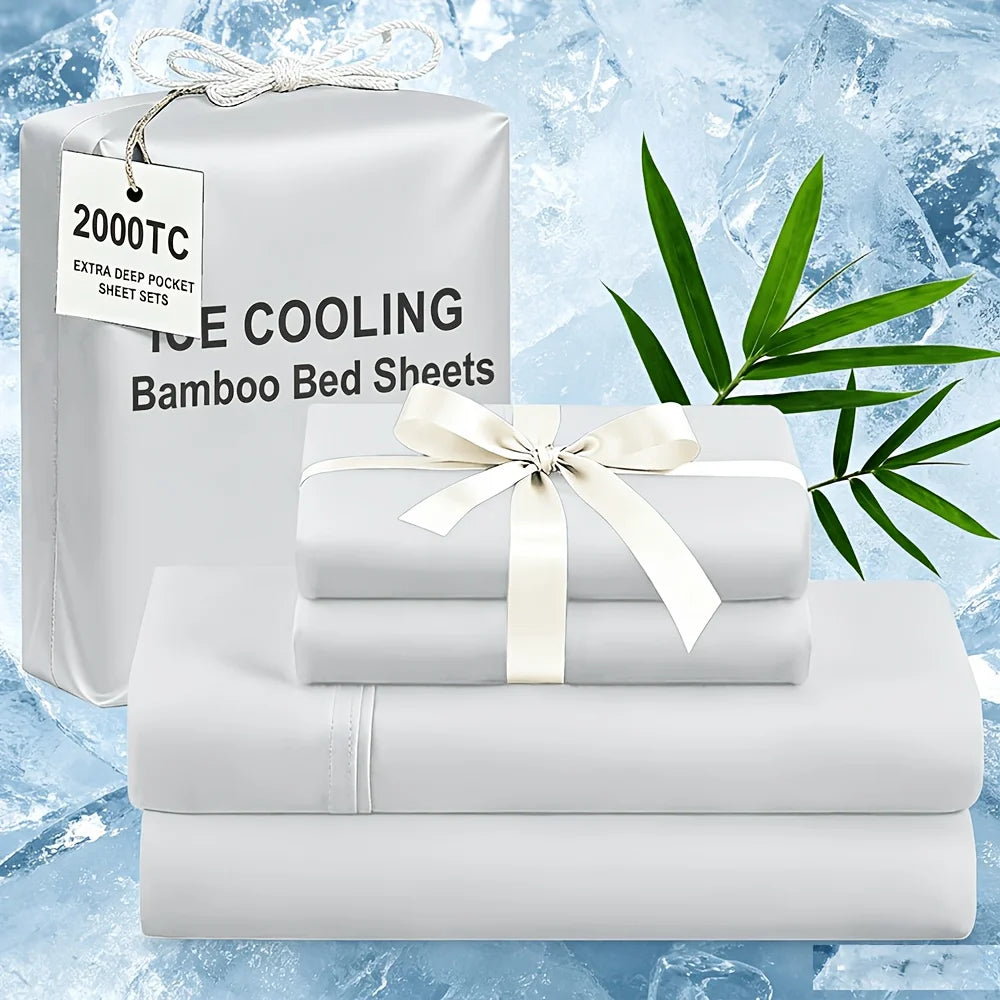 CloudNest Bamboo Cooling Sheet Set