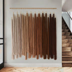 Handmade Boho Beaded Tassel Wall Hanging