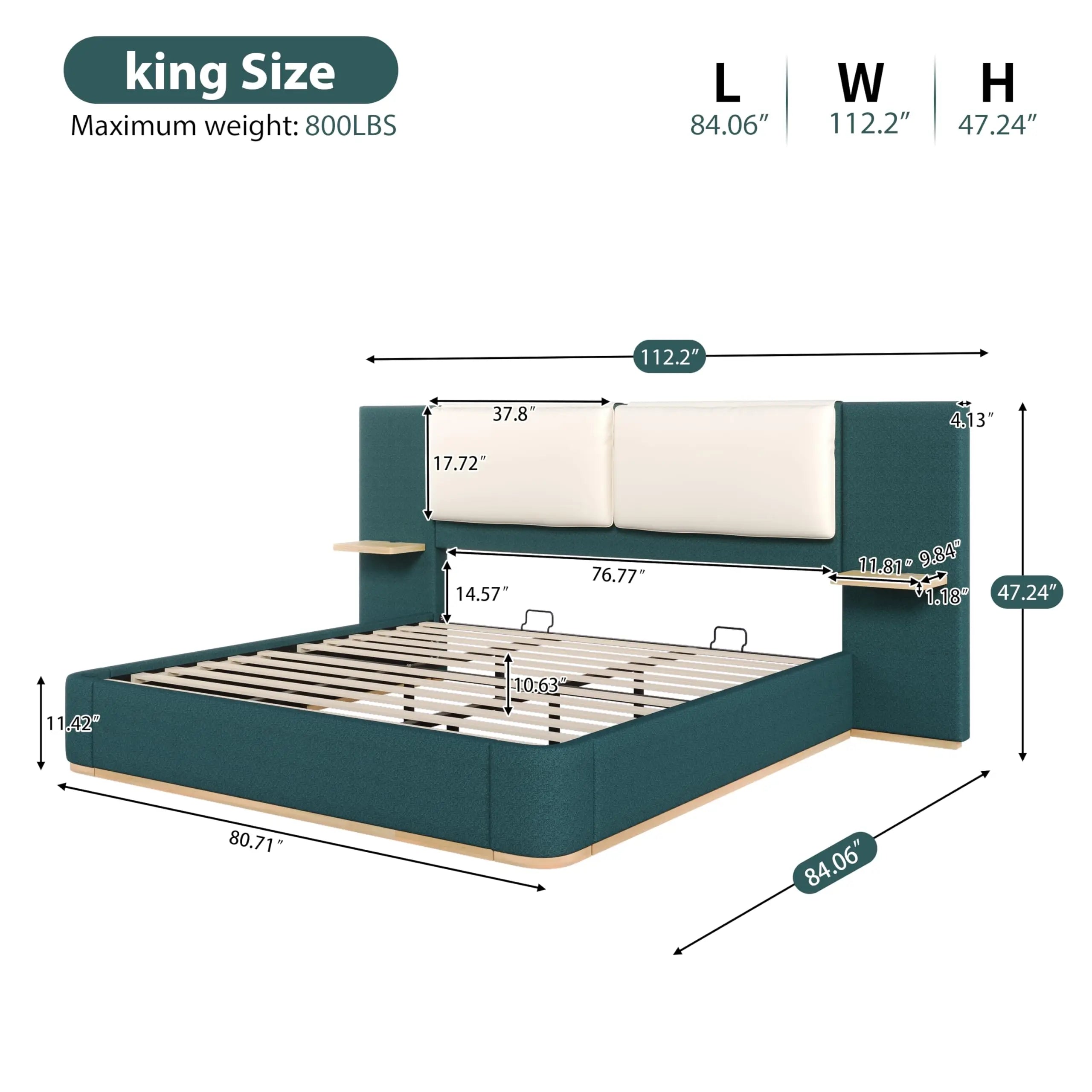 Haven Ridge Upholstered Platform Bed