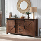 Timber Creek Farmhouse Sideboard Buffet Cabinet