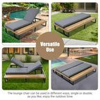 Coastal Retreat Adjustable Patio Chaise Lounge Set