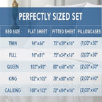 Haven Ridge Rest Bamboo Microfiber Sheet Set – 3 Piece