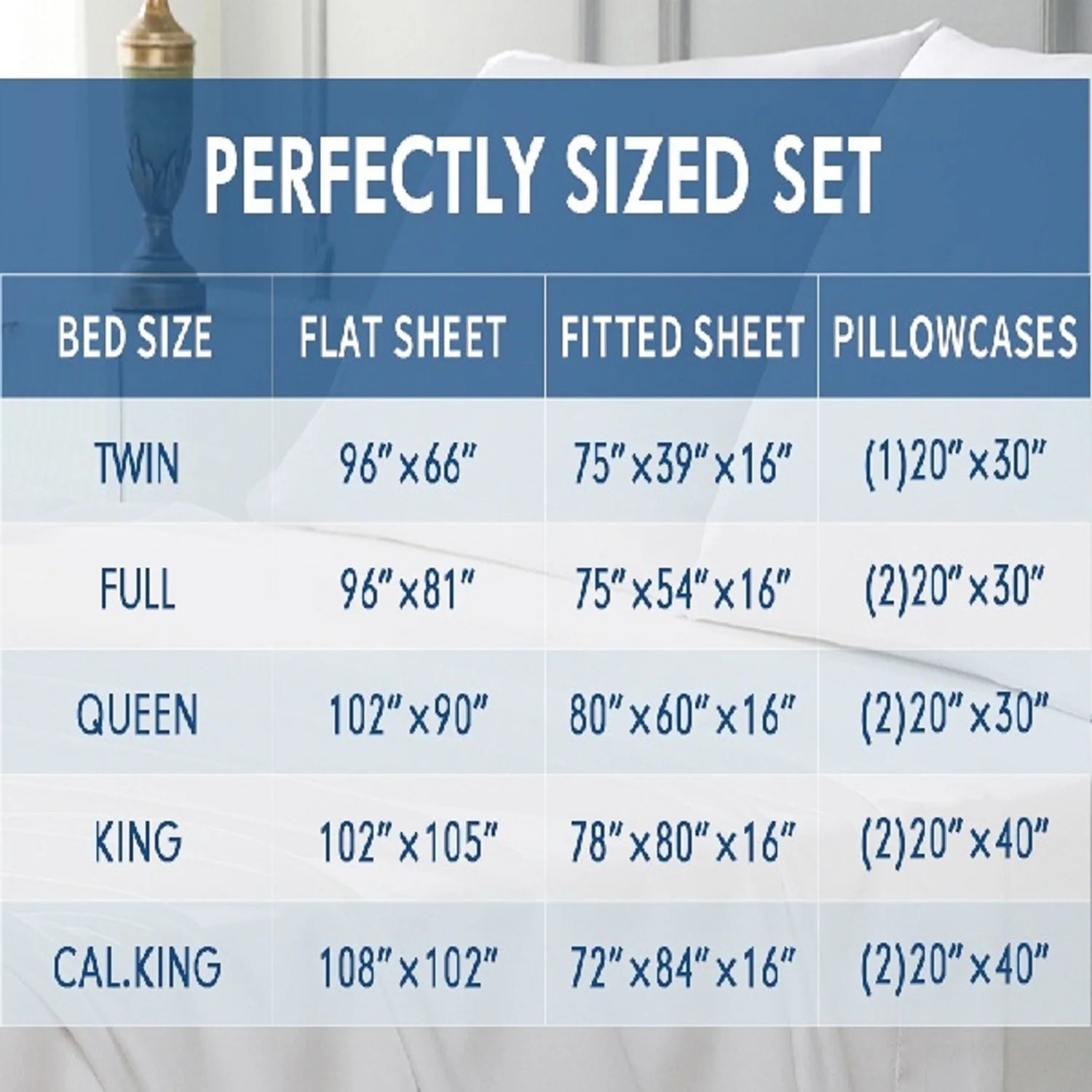 Haven Ridge Rest Bamboo Microfiber Sheet Set – 3 Piece