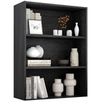 Heritage Essentials 4-Tier Wooden Bookcase & Open Storage Shelf