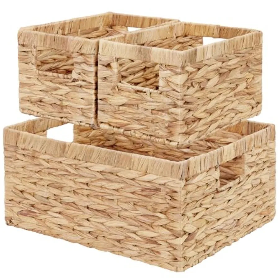Willow Haven Woven Storage Basket Collection – Set of 3