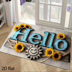 Seasonal Welcome Decorative Floor Mat