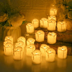 Haven Ridge Glow LED Votive Candle Collection – Battery Operated Set