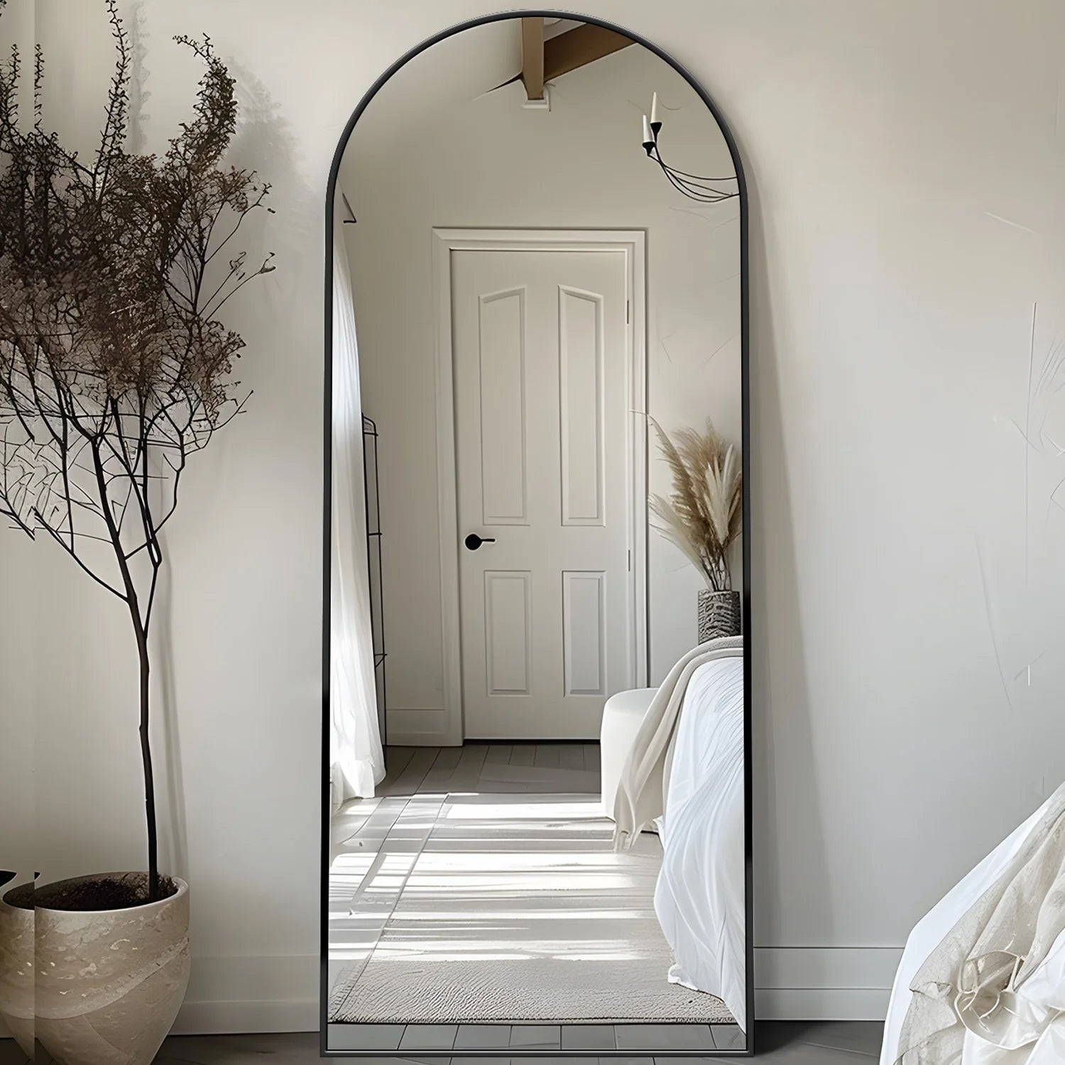 Willow Arch Full-Length Floor Mirror