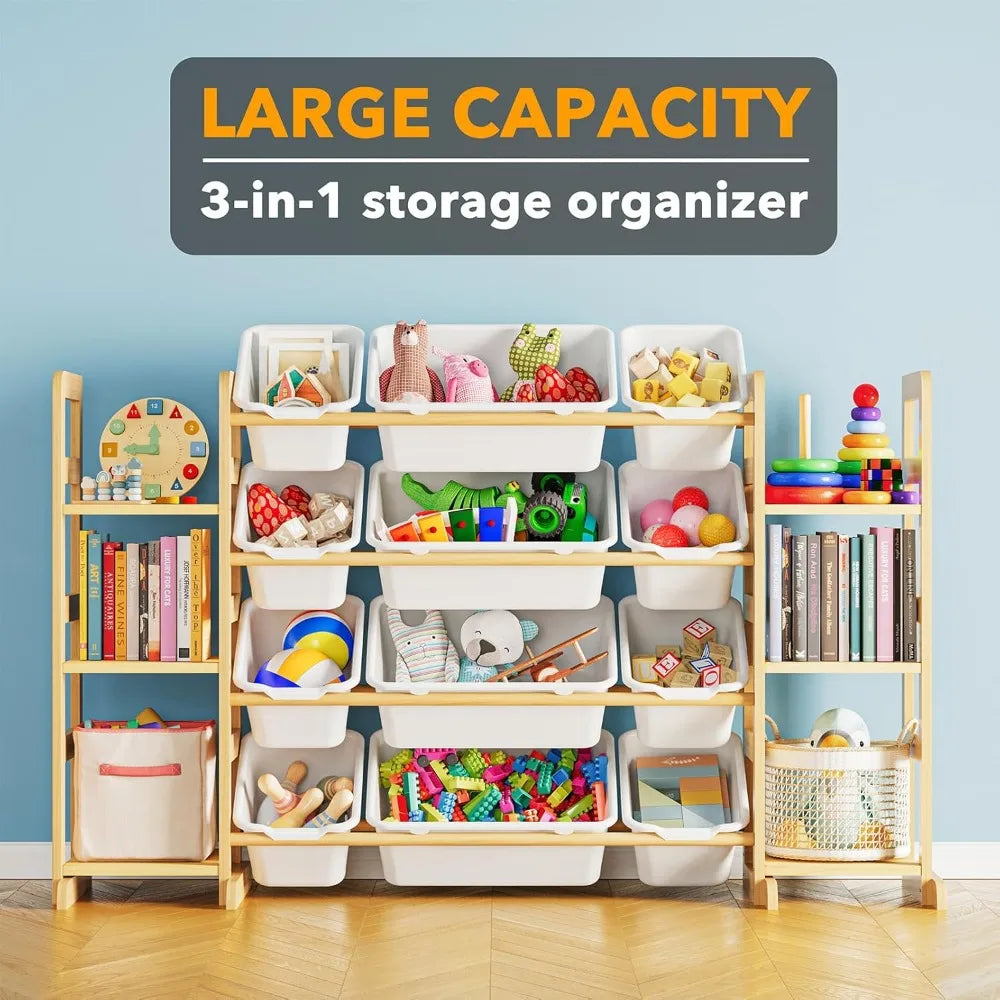 Little Haven Toy Storage & Bookcase
