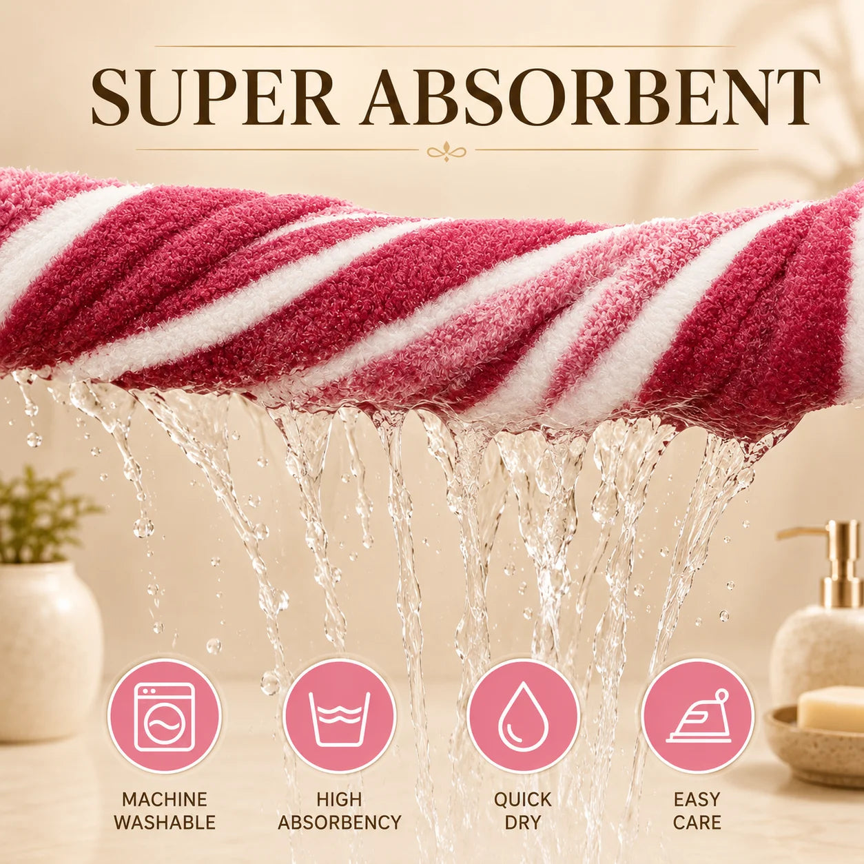 Harbor Stripe Luxury Towel Collection