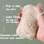 Pure Renewal Natural Loofah Sponge Set