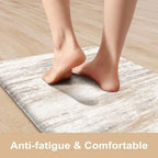Haven Ridge ComfortStep Anti-Fatigue Kitchen Mat Set – 2 Piece