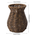 Willow Weave Decorative Vase