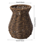 Willow Weave Decorative Vase