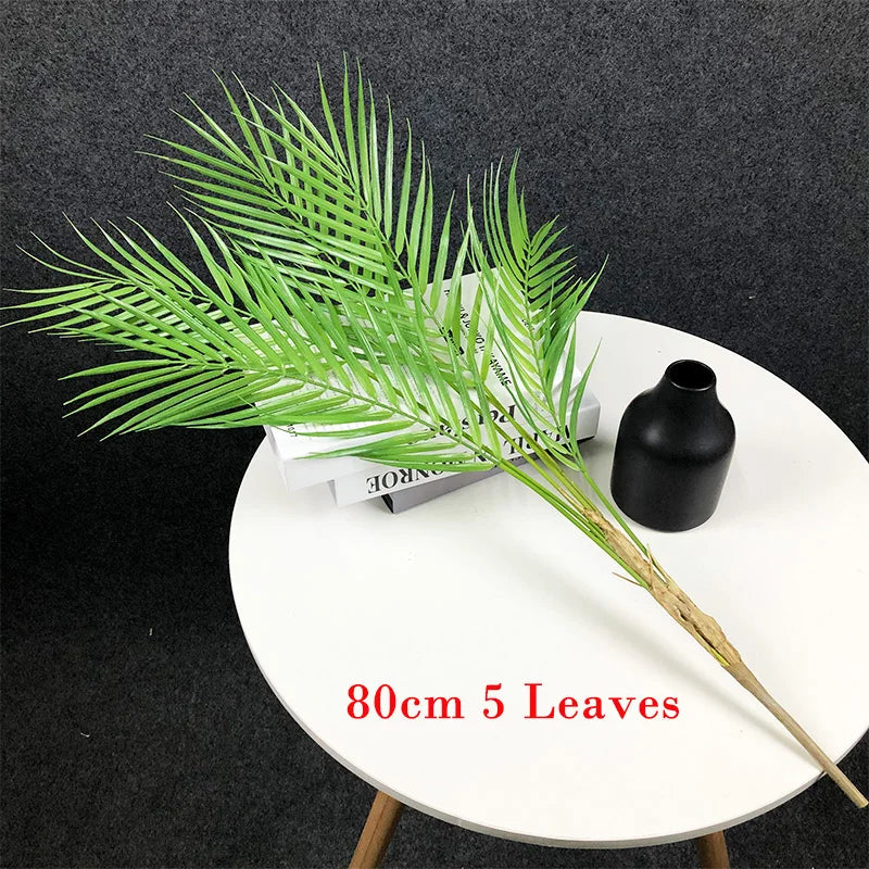 Tropical Haven Faux Monstera Palm Tree – 49" Indoor Greenery