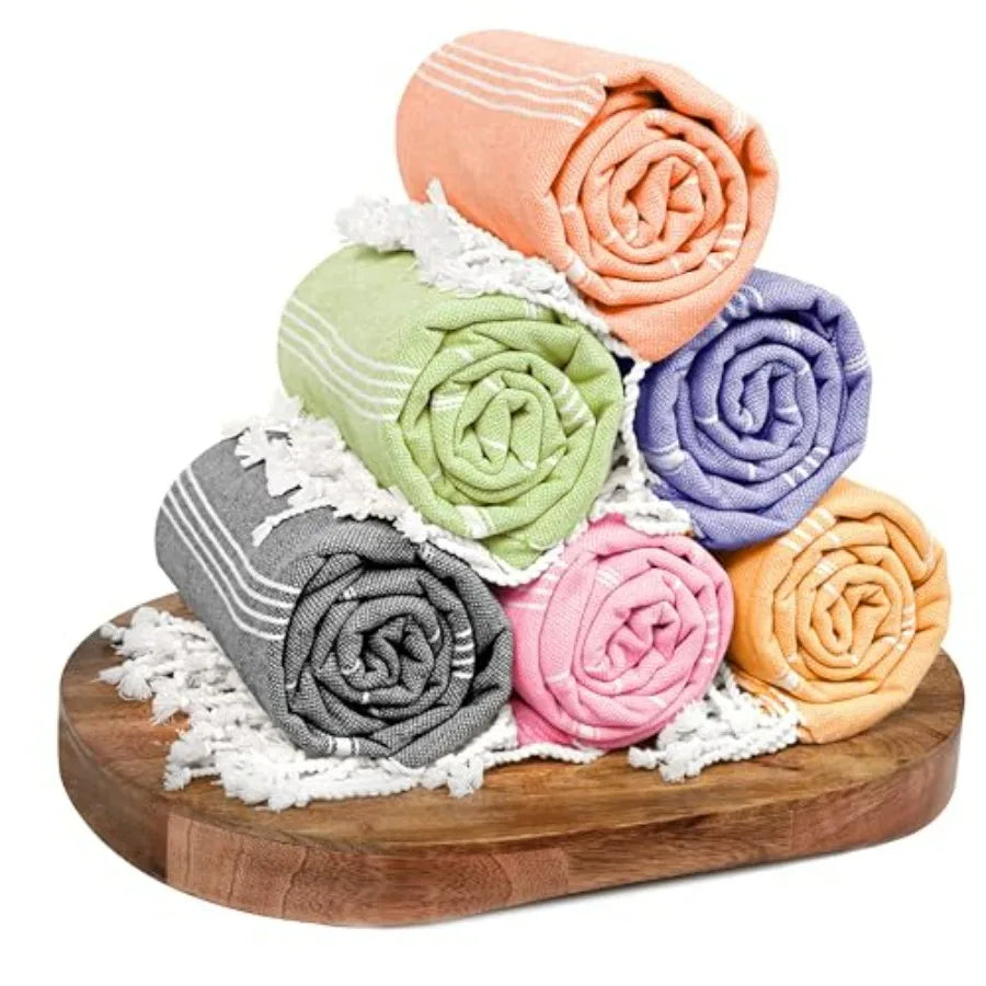 Coastal Luxe Turkish Beach Towel Collection