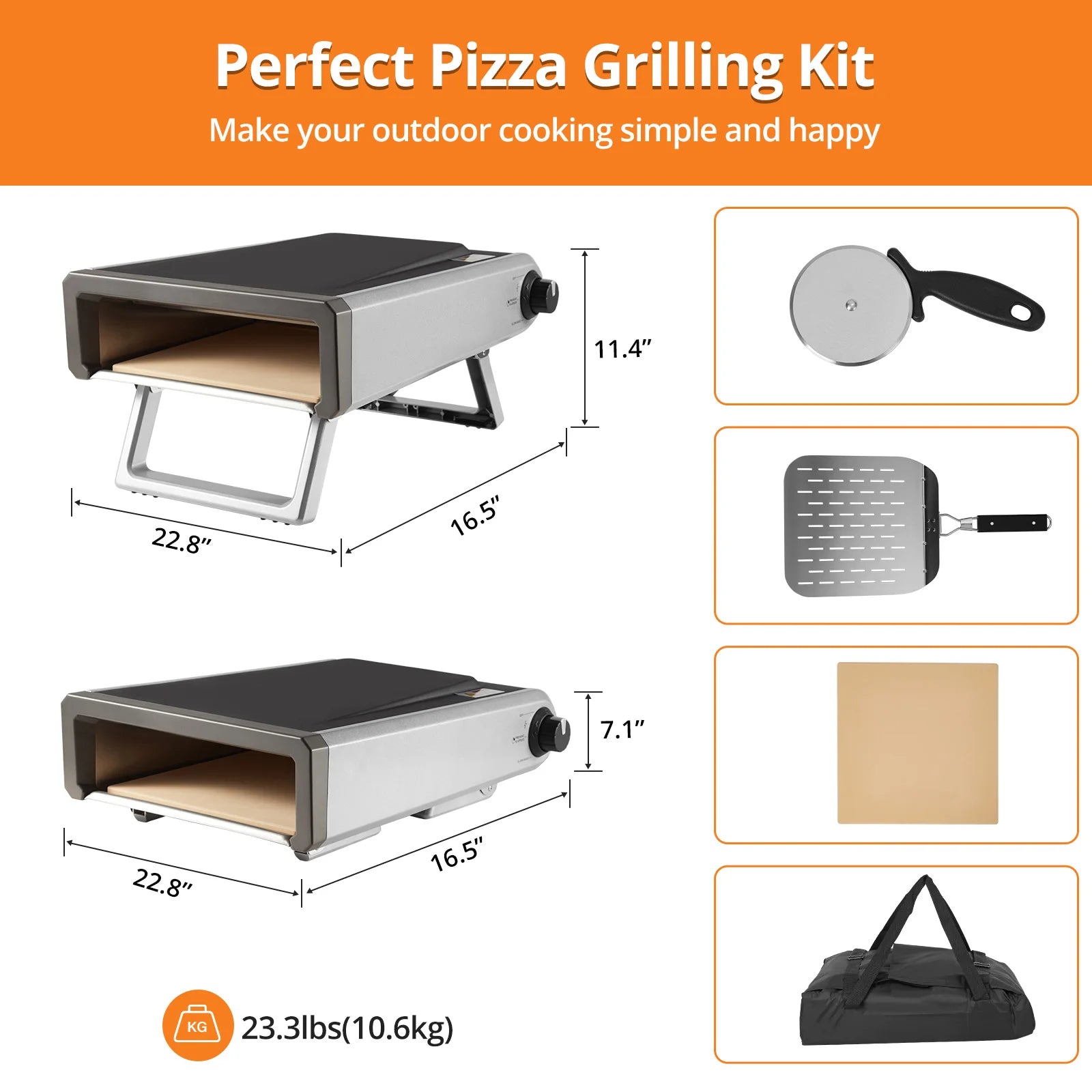 Summit Stone Outdoor Pizza Oven