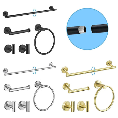 Aurora Bathroom Hardware Set