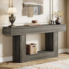 Farmhouse 2-Tier Console Table