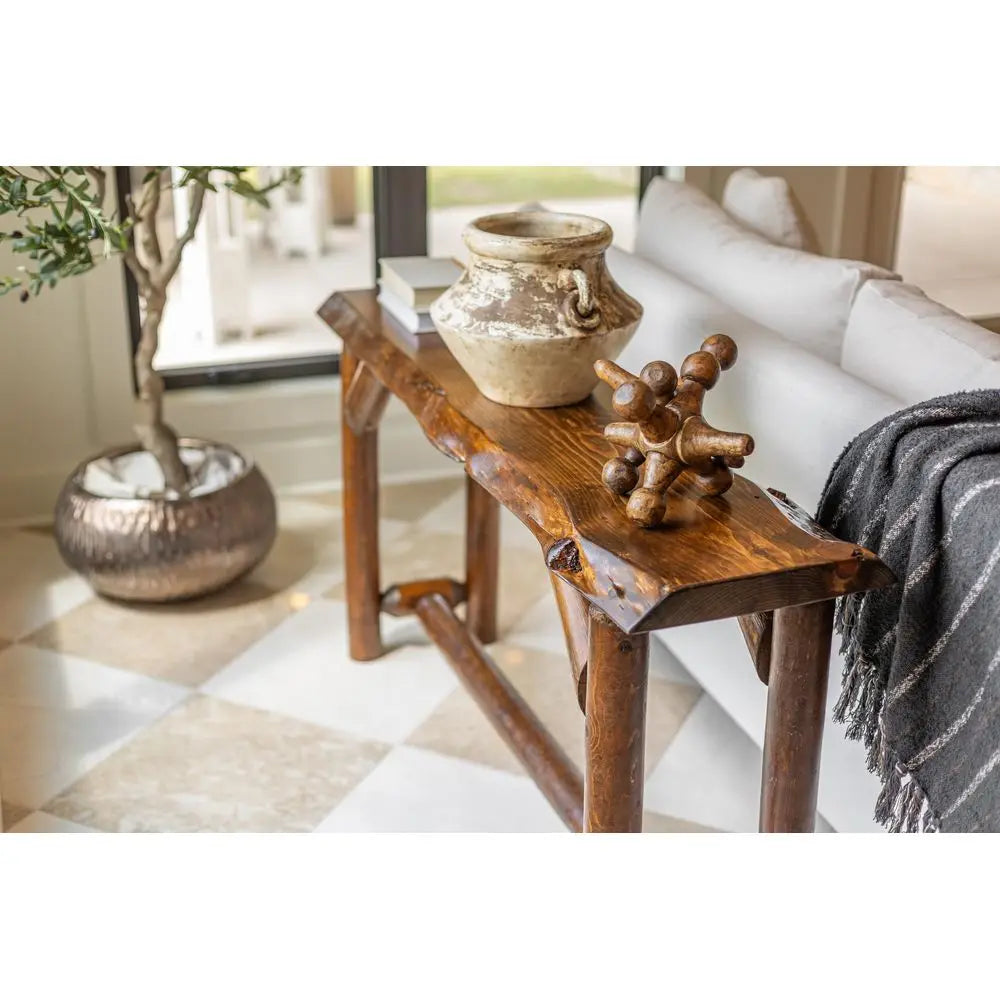Timber Ridge Live Edge Console Table