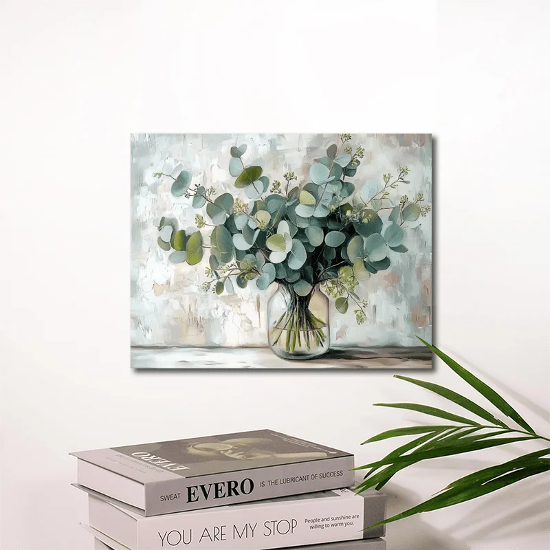 Haven Ridge Eucalyptus Bloom Canvas Wall Art