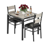 Dining Table & Upholstered Chair Set