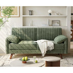 Willowhaven Deep Seat Chenille Loveseat Sofa