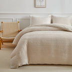 Haven Bloom Velvet Dot Duvet Cover Set – 3 Piece