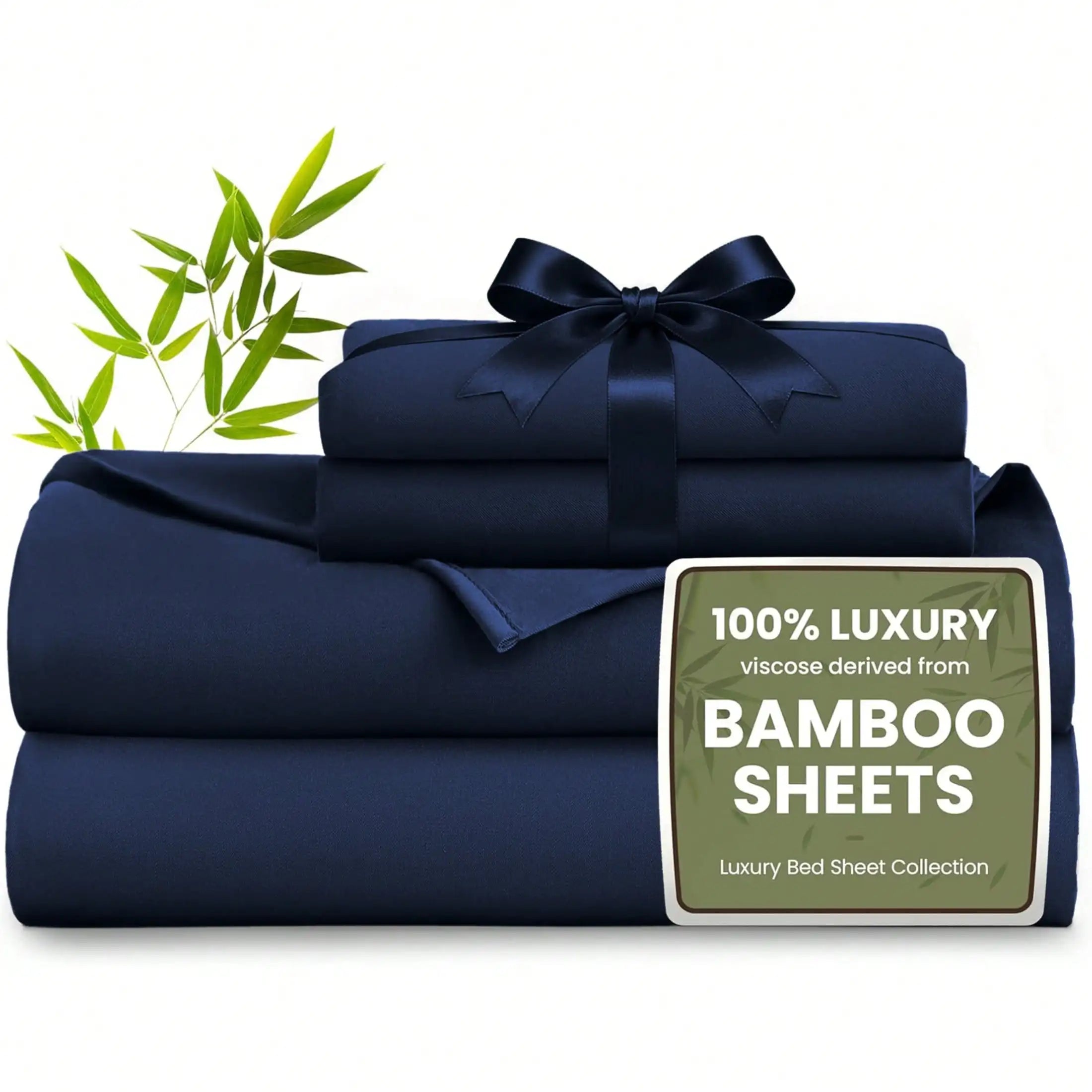Haven Ridge Luxe Bamboo Viscose Bedding Set – 4 Piece