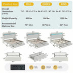 Havenridge Smart Storage Platform Bed Frame