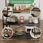 Hearthstone Kitchen Island & Baker's Rack