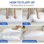 Haven CloudNest Full Body Side Sleeper Pillow