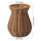 Willow Weave Decorative Vase