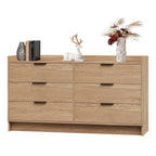 Haven Ridge Farmhouse 6-Drawer Dresser & TV Stand Console – 52.5 Inch