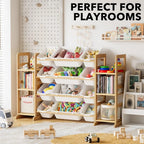 Little Haven Toy Storage & Bookcase