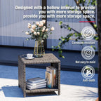 Haven Ridge Savannah 5-Piece Wicker Patio Conversation Set