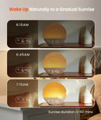 Sunrise Glow Smart Alarm Clock & Sound Machine