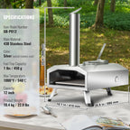Trailstone Pro Portable Pizza Oven