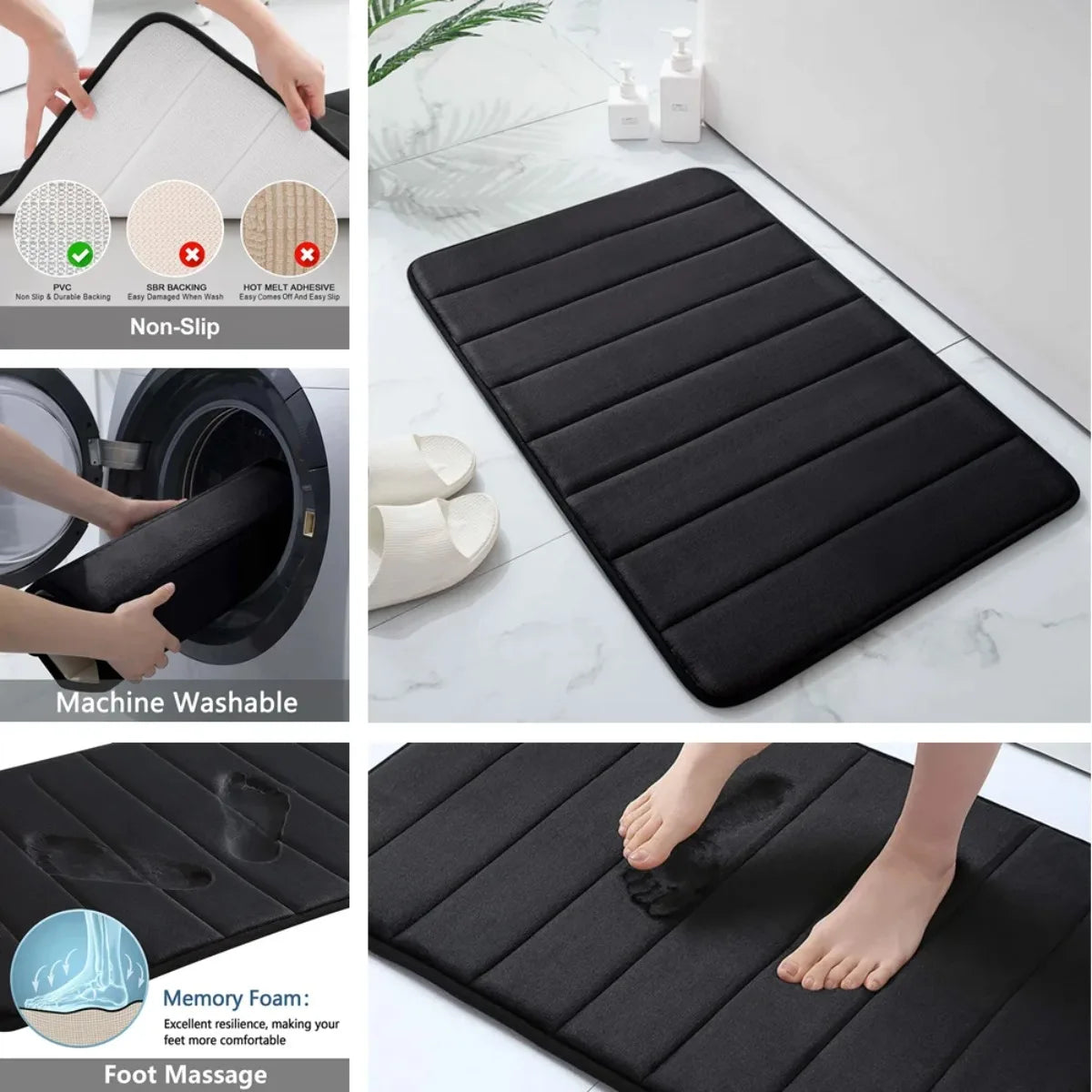Cloud Comfort Memory Foam Bath Mat