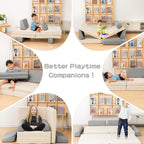 Modular Corduroy Kids Play Couch