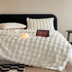Haven Weighted Faux Rabbit Fleece Blanket