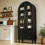 Heritage Glass Door Pantry Cabinet