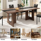 Heritage Farmhouse Dining Table for 6–8 Guests