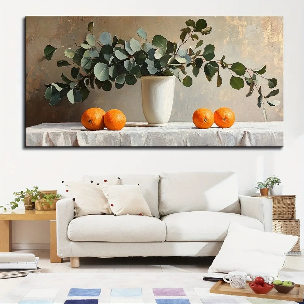 Citrus Grove Vintage Framed Kitchen Wall Art