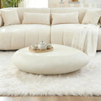 Sculpted Oval Coffee Table