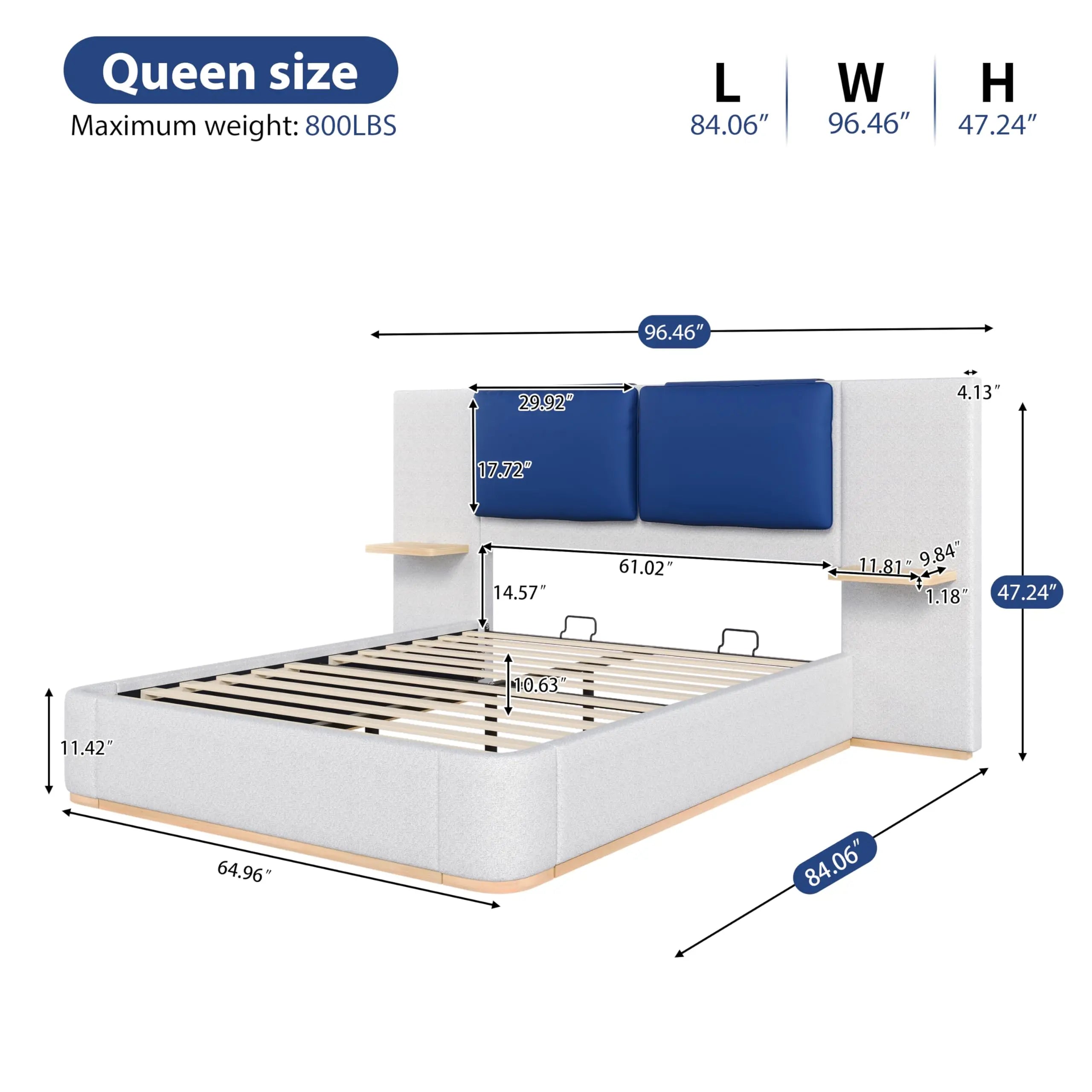 Haven Ridge Upholstered Platform Bed