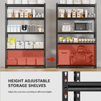 Haven Ridge Pro Heavy-Duty Storage Shelving Rack – 5 Tier