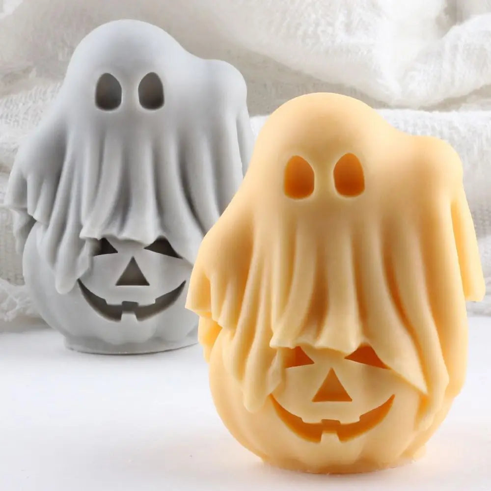 HavenHarvest Pumpkin Silicone Candle Mold – DIY Fall Candle & Craft Mold