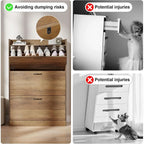 Haven Ridge Entryway Shoe Storage Cabinet – 3 Drawer